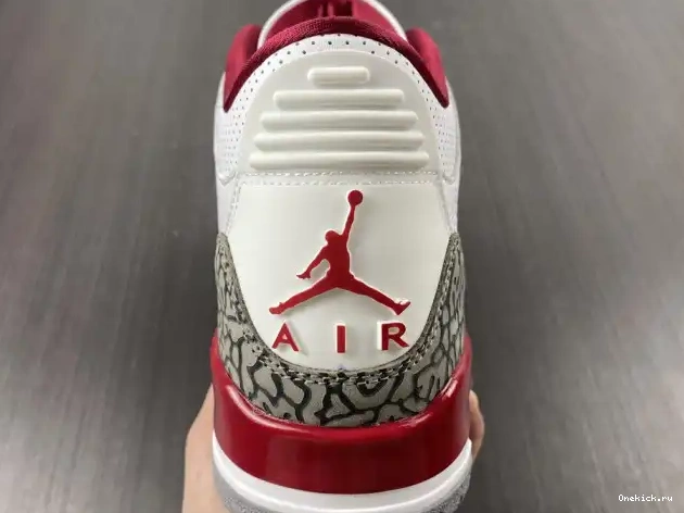 One Kick 3 Red CT8532-126 Retro Cardinal Jordan 0623